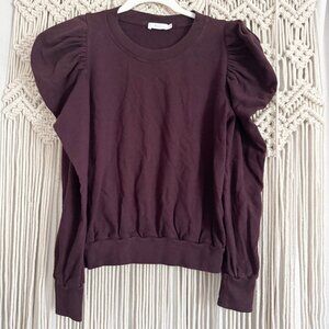 ALC Loma Puff Sleeve Sweatshirt Size Small—GUC